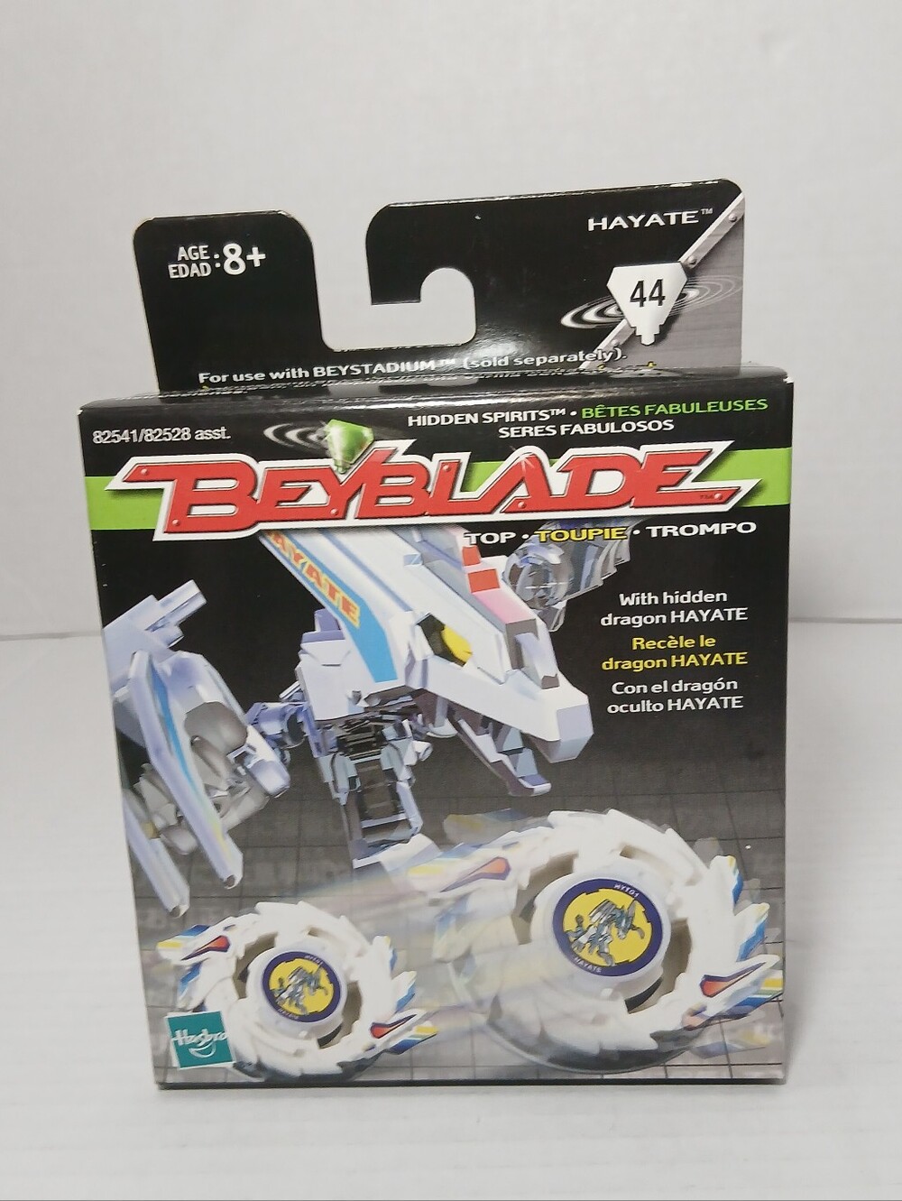 HTF Beyblade 44 HAYATE Hidden Spirits RARE 2002 Sealed Box New